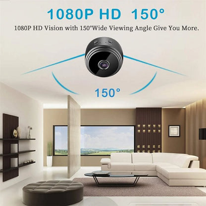 SZDUDU 1080P HD WiFi Mini Security Camera - Compact Indoor and Outdoor Home Surveillance Solution