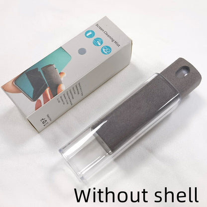 Integrated Mobile Phone and Computer Screen Cleaner Set with Storage Solutions