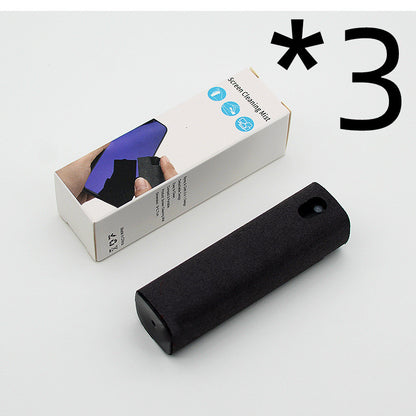 Integrated Mobile Phone and Computer Screen Cleaner Set with Storage Solutions