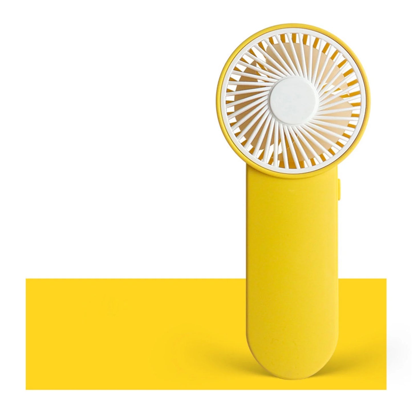 Portable Mini Desk Fan with Lanyard - Handheld and Battery Operated for Indoor and Outdoor Use