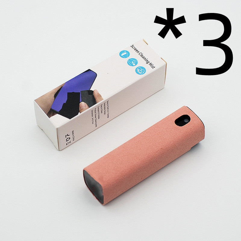 Integrated Mobile Phone and Computer Screen Cleaner Set with Storage Solutions
