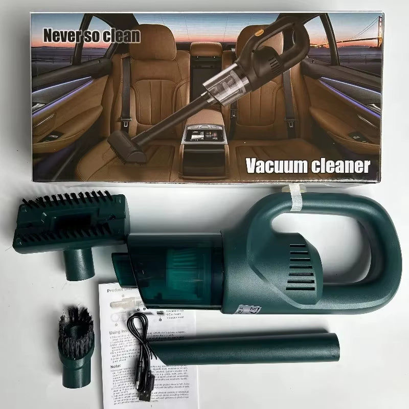 Cordless Wireless Handheld Vacuum Cleaner for Home, Car, and Pet Use - Rechargeable Mini Vacuum