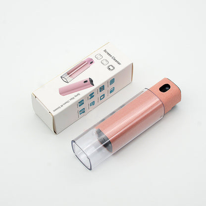 Integrated Mobile Phone and Computer Screen Cleaner Set with Storage Solutions