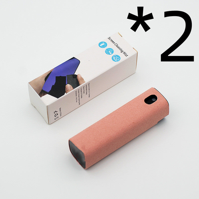 Integrated Mobile Phone and Computer Screen Cleaner Set with Storage Solutions