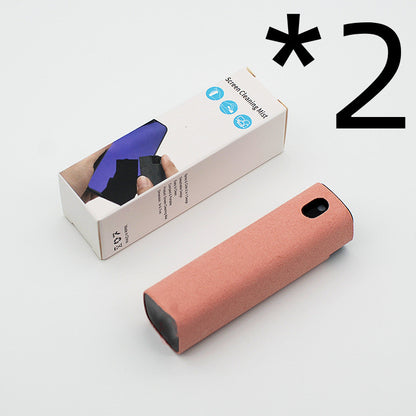 Integrated Mobile Phone and Computer Screen Cleaner Set with Storage Solutions
