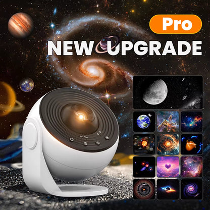 13-in-1 Star and Galaxy Projector: Multi-Functional Planetarium and Aurora Night Light for All Ages