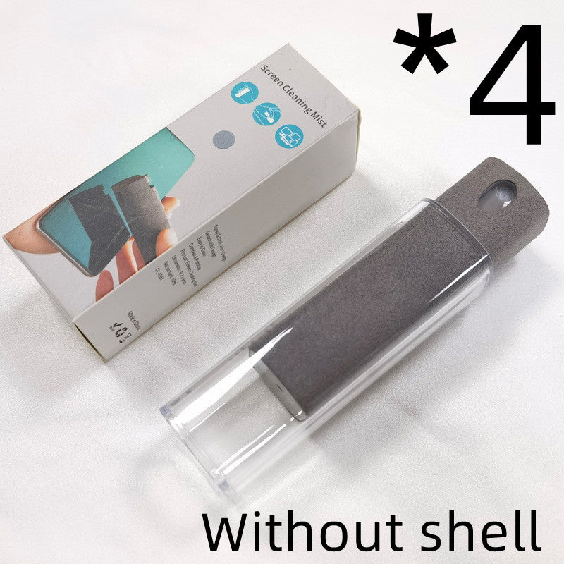 Integrated Mobile Phone and Computer Screen Cleaner Set with Storage Solutions
