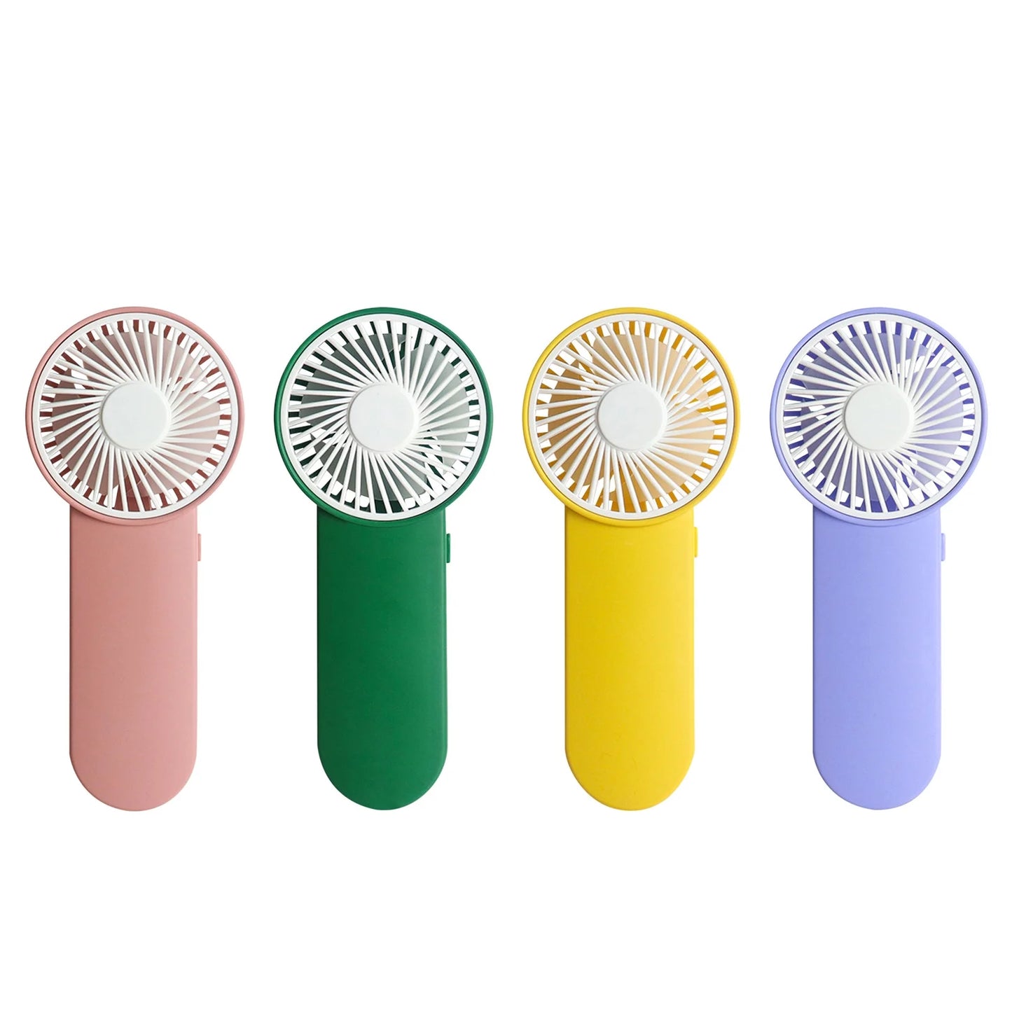 Portable Mini Desk Fan with Lanyard - Handheld and Battery Operated for Indoor and Outdoor Use