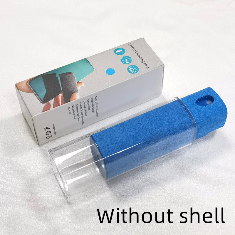 Integrated Mobile Phone and Computer Screen Cleaner Set with Storage Solutions