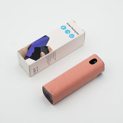 Integrated Mobile Phone and Computer Screen Cleaner Set with Storage Solutions