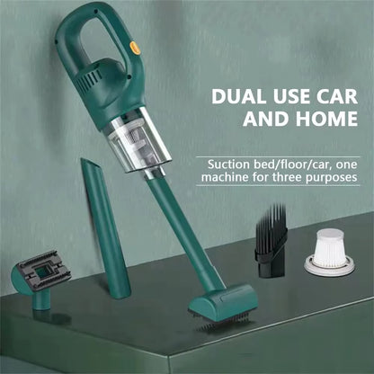 Cordless Wireless Handheld Vacuum Cleaner for Home, Car, and Pet Use - Rechargeable Mini Vacuum