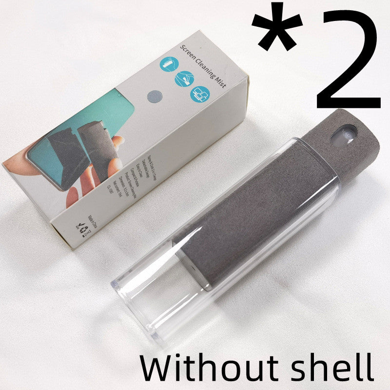 Integrated Mobile Phone and Computer Screen Cleaner Set with Storage Solutions