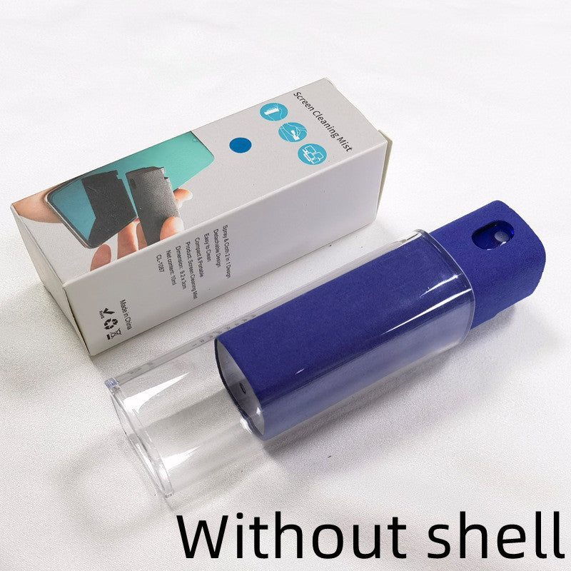Integrated Mobile Phone and Computer Screen Cleaner Set with Storage Solutions