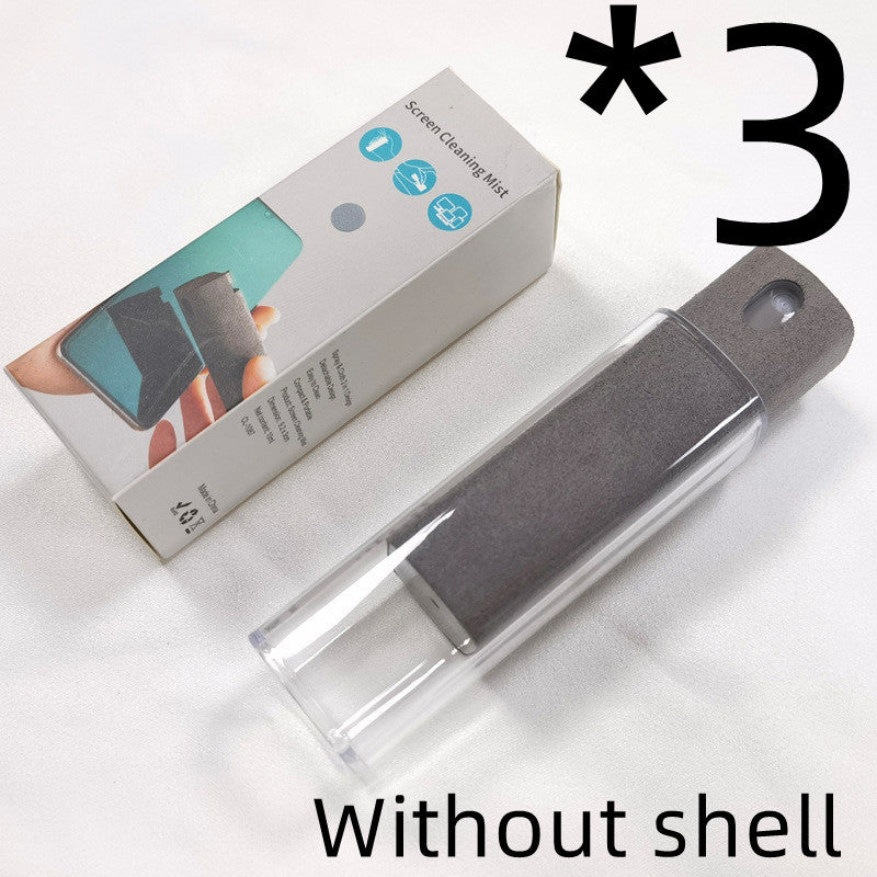 Integrated Mobile Phone and Computer Screen Cleaner Set with Storage Solutions