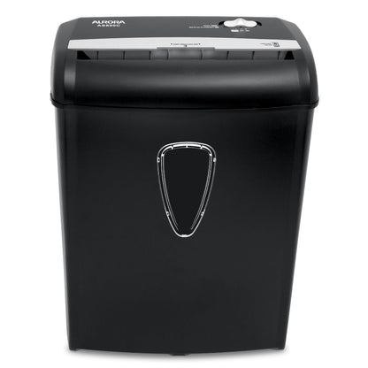 8-Sheet Cross-Cut Paper Shredder in Black, Brand New