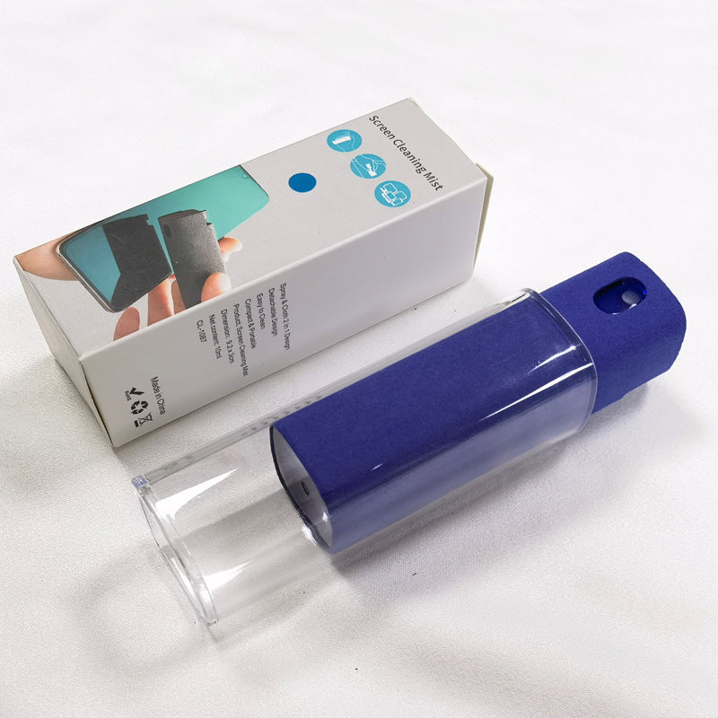 Integrated Mobile Phone and Computer Screen Cleaner Set with Storage Solutions