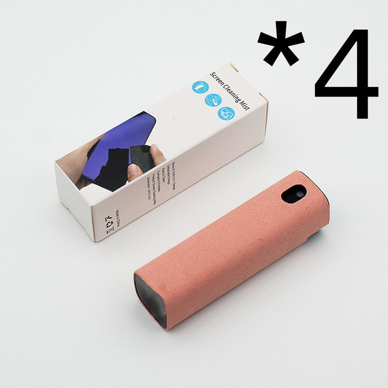 Integrated Mobile Phone and Computer Screen Cleaner Set with Storage Solutions
