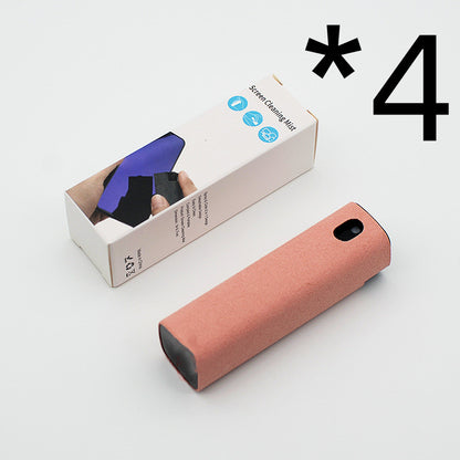 Integrated Mobile Phone and Computer Screen Cleaner Set with Storage Solutions