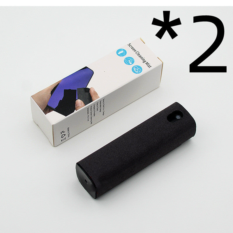 Integrated Mobile Phone and Computer Screen Cleaner Set with Storage Solutions