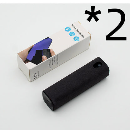 Integrated Mobile Phone and Computer Screen Cleaner Set with Storage Solutions