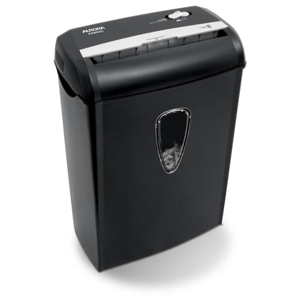 8-Sheet Cross-Cut Paper Shredder in Black, Brand New