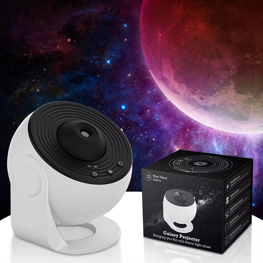 13-in-1 Star and Galaxy Projector: Multi-Functional Planetarium and Aurora Night Light for All Ages